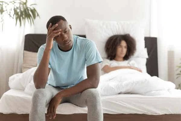 Man upset about ED symptoms Tulse Hill